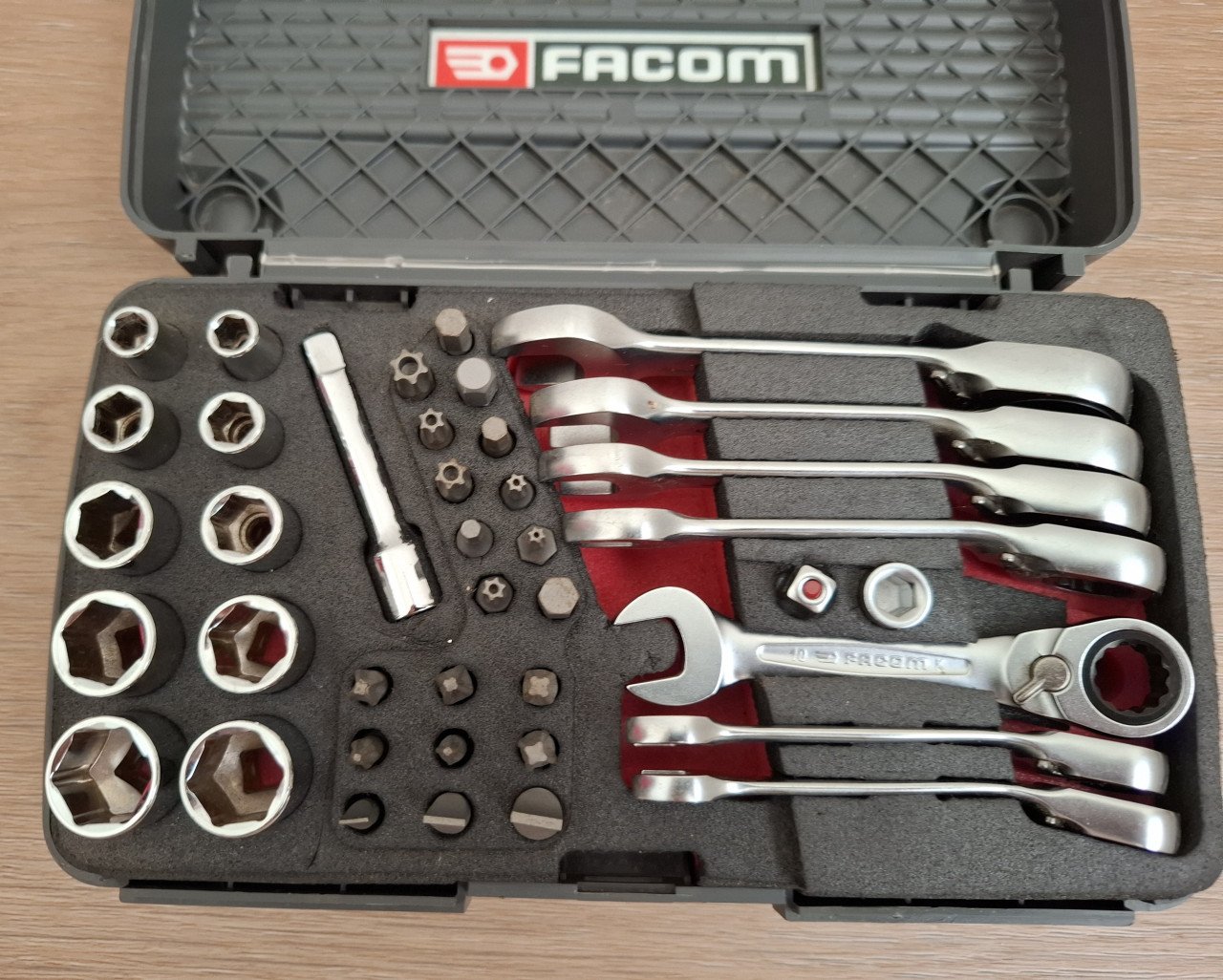 Facom compacte ratelset (nieuw)