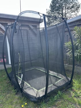 Trampoline inground