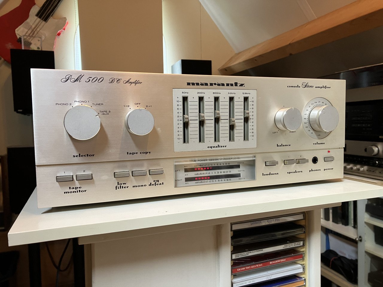 Marantz PM-500 en ST-400 stereoset  geserviced met garantie