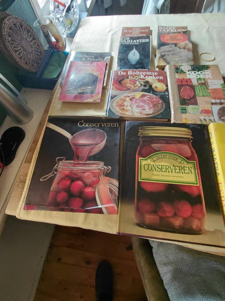 Heel veel kookboeken GRATIS