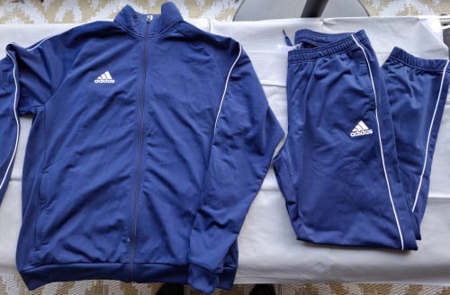 Adidas blauw trainingspak L/XL