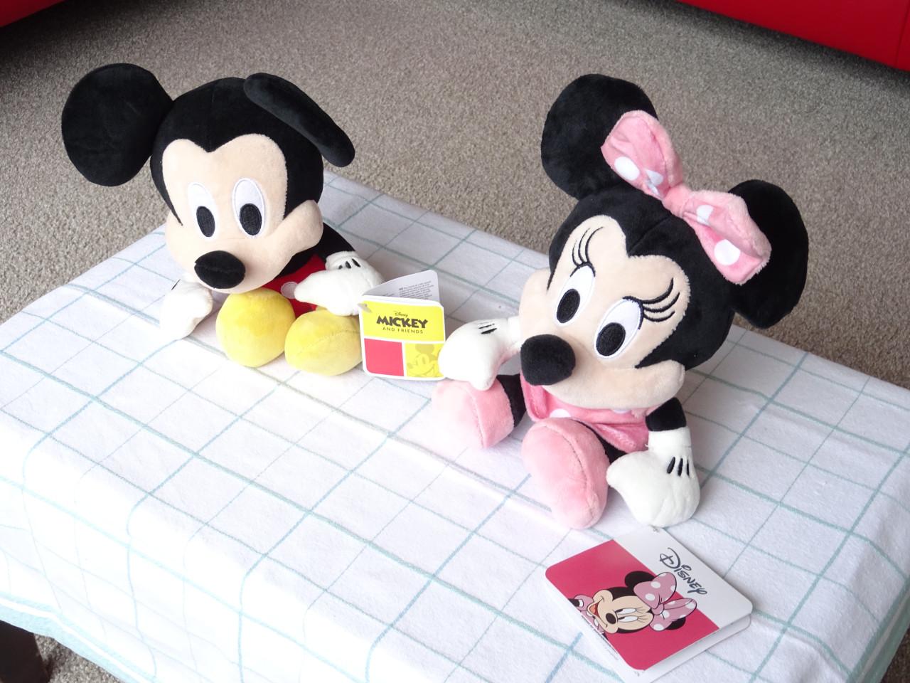 Nieuwe DISNEY Micky of Minnie Mousse voor € 7,50 per stuk
