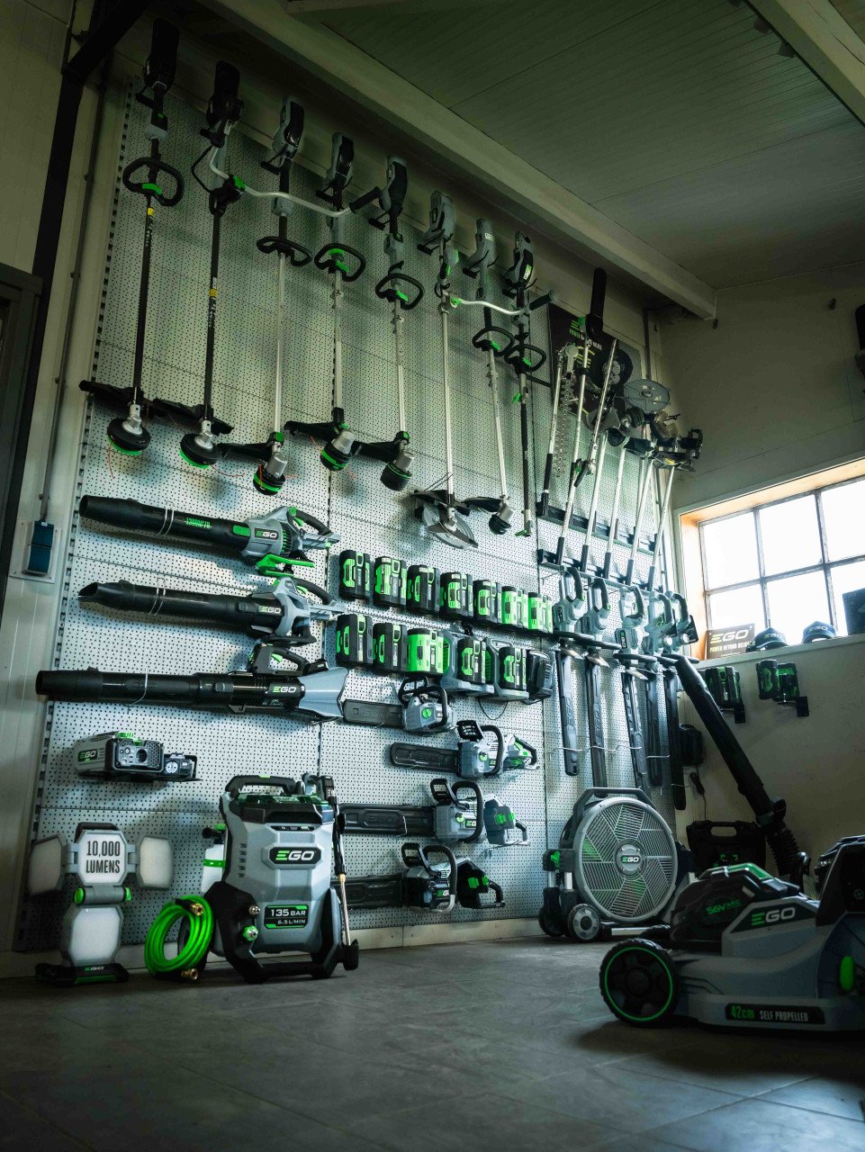 Ego accu kettingzagen Ego tuinmachines