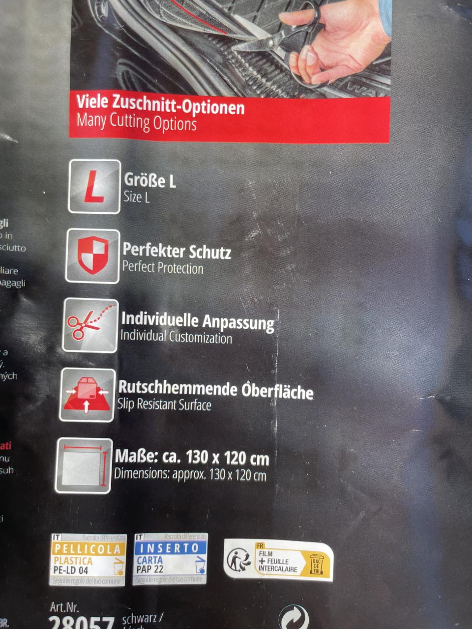 Kofferbak mat