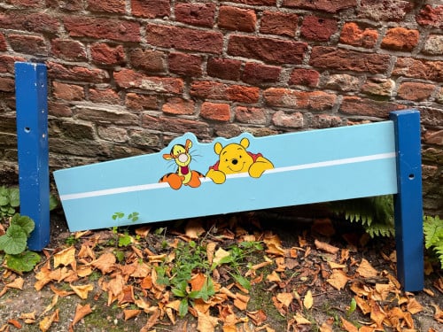 Plank met Winnie the Pooh en Tijgetje
