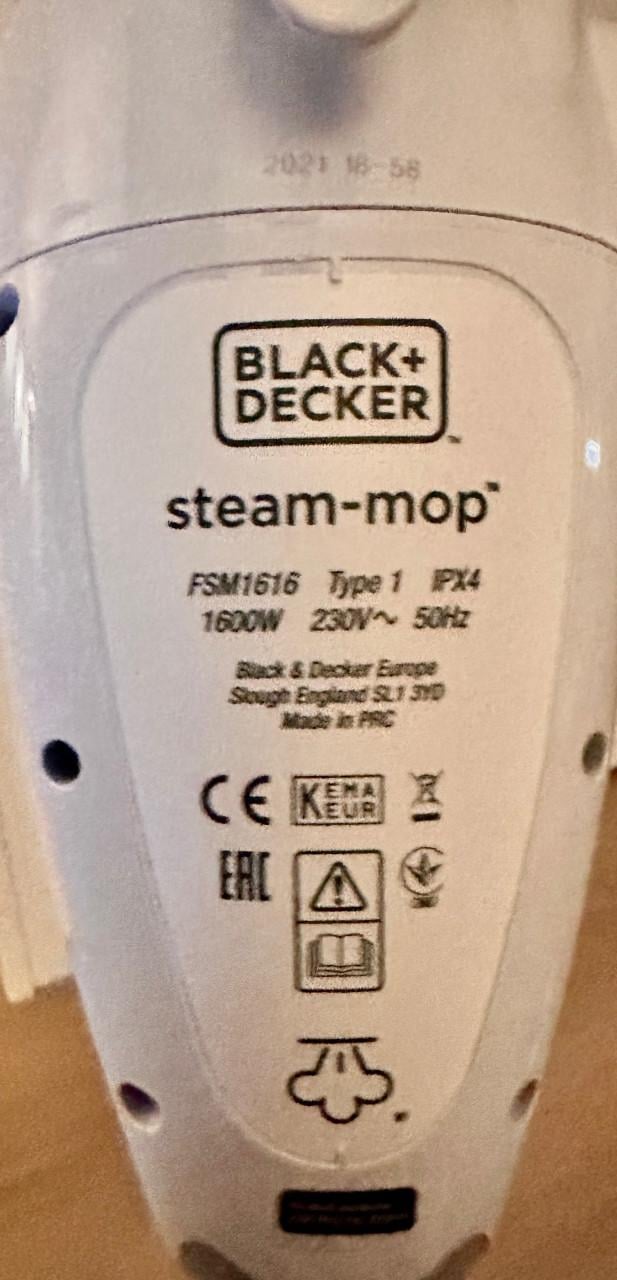 Stoomreiniger Black en Dekker
