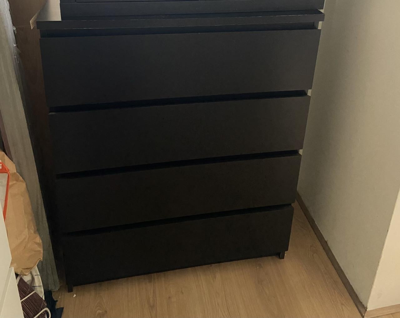 Kasten (vintage keukenkast + ikea malm)