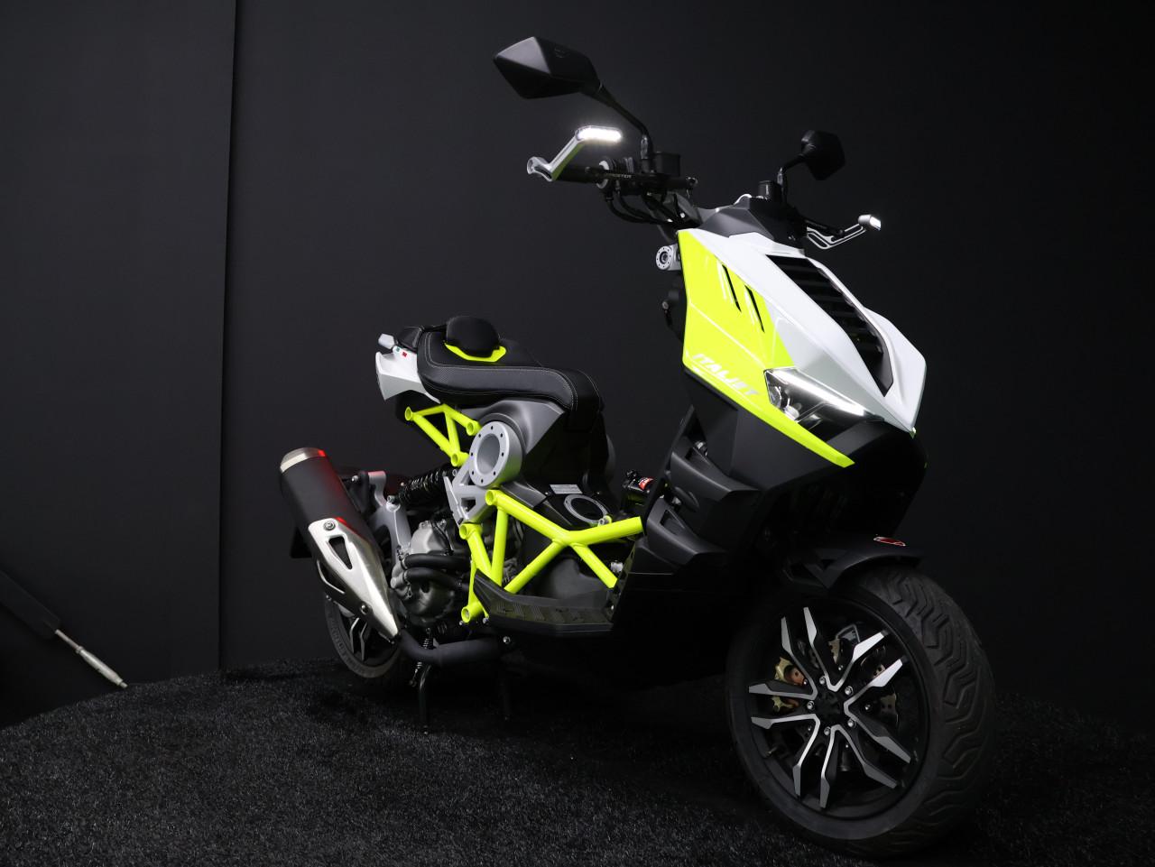 DRAGSTER 300 | Bianco/Giallo | BTW Motor