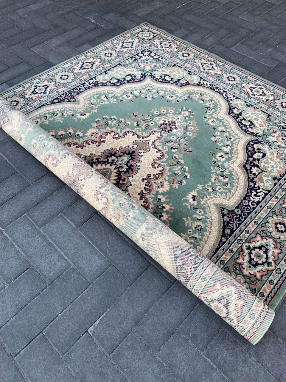 💐Onwijs Leuk Vintage Vloerkleed van Zuiver Scheerwol 💐