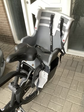 Fietsstoel Kettler Teddy voor op de bagagedrager