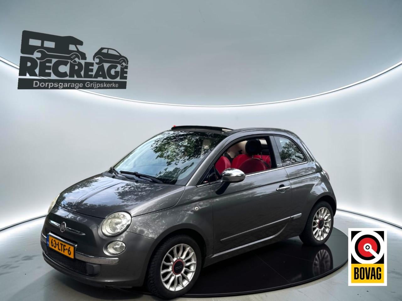 FIAT 500C 1.2 SenS Lounge | Automaat | Cabrio | Airco | Superzuinig | Fun!
