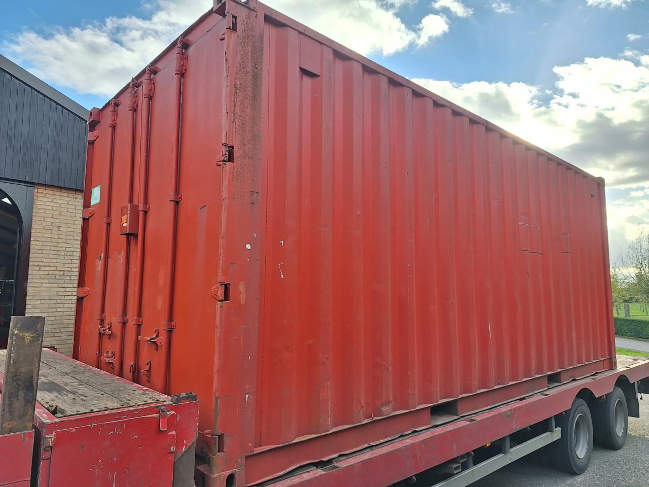 Container 20ft, zeecontainer, opslagruimte, berging
