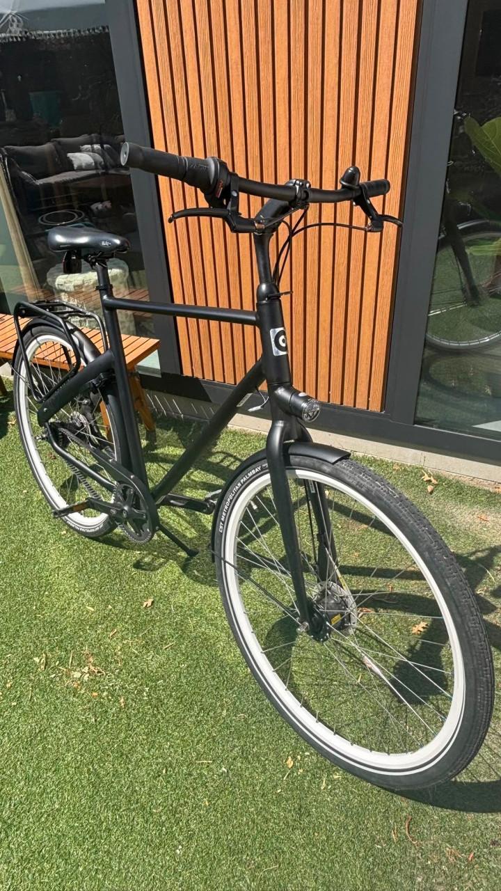 Mooie Cortina Blau herenfiets - maat 61 - 7 versnellingen - riemaandrijving