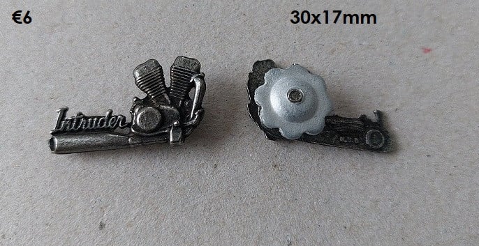 Metalen Motorpins  NIEUW