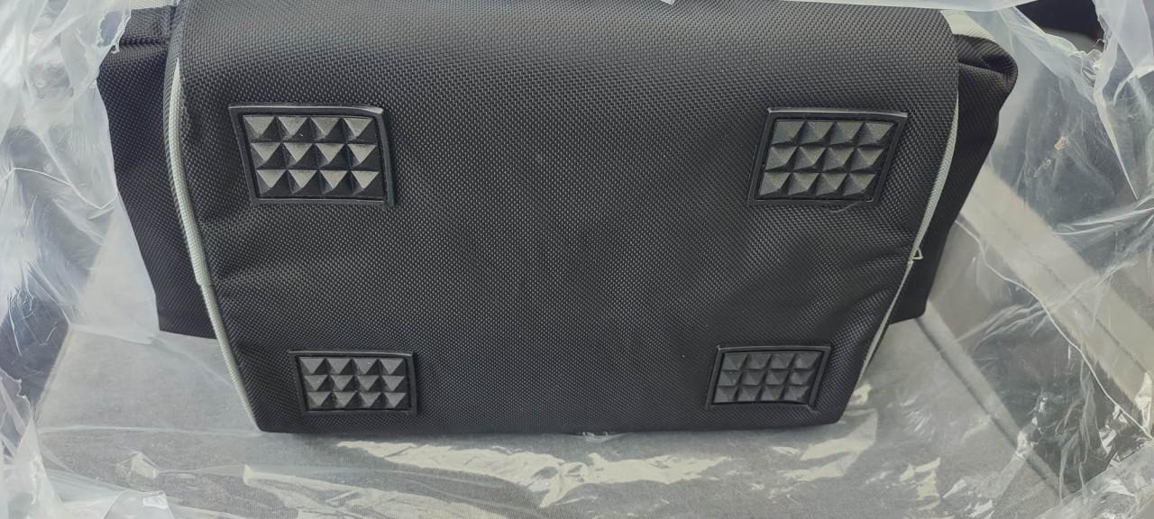 Mooie en stevige vis tas.