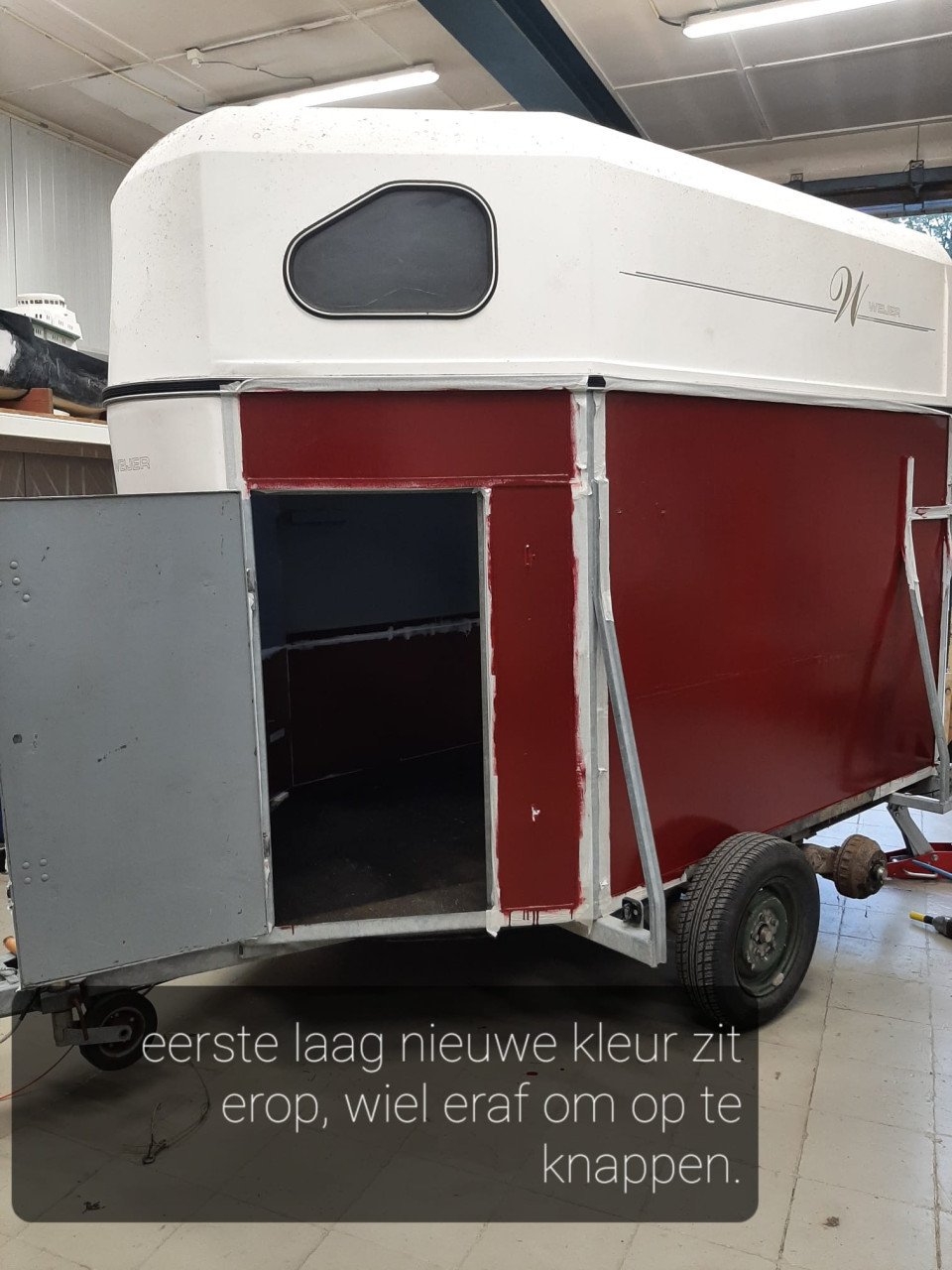 2 paardstrailer