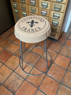 Champagne bijzettafel