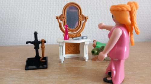 Playmobil sjieke dame met spiegel en haard