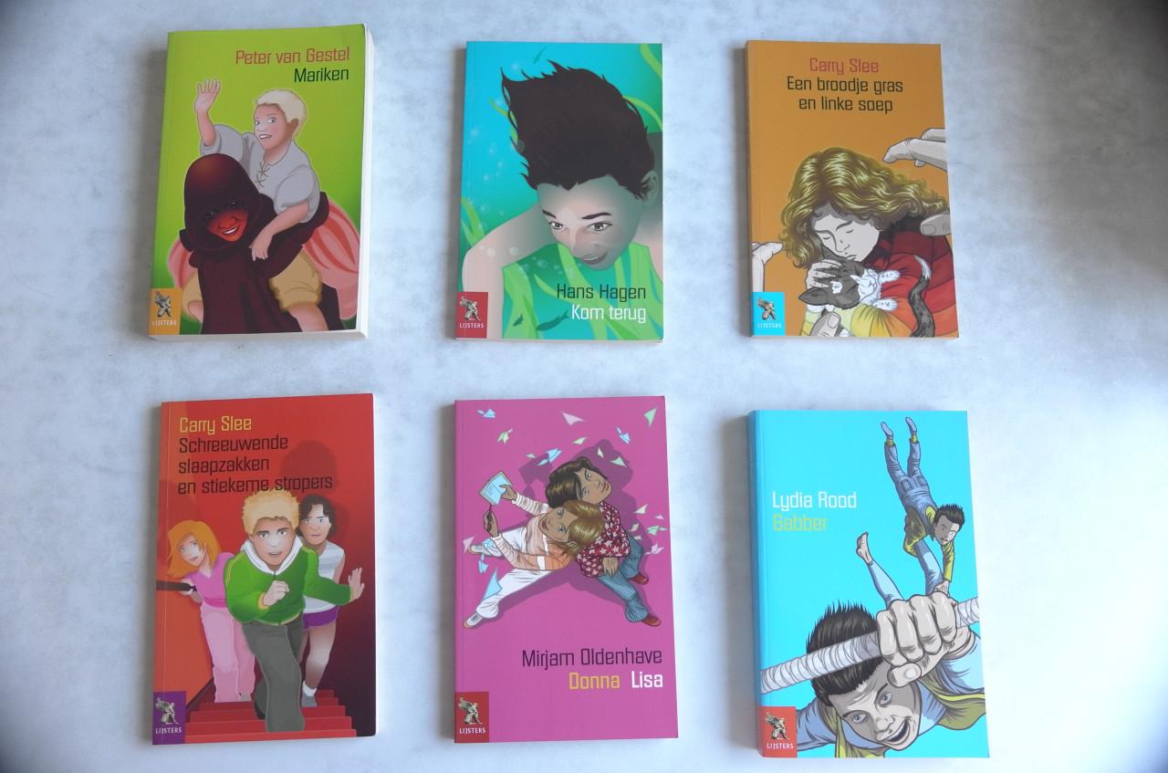 8 verschillende kinderboeken, nivo > 8E