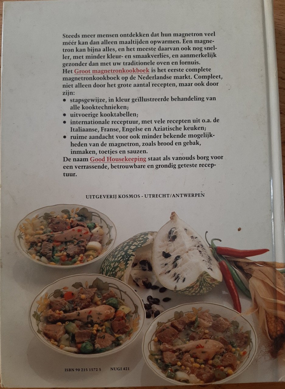 Groot Magnetron Kookboek, > 700 recepten, Good Housekeeping
