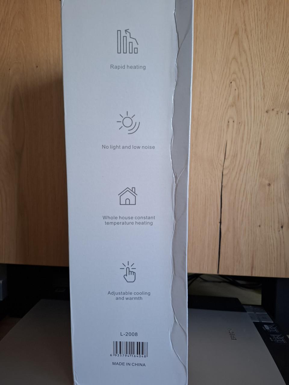 2 Elektrische kacheltjes / ventilator