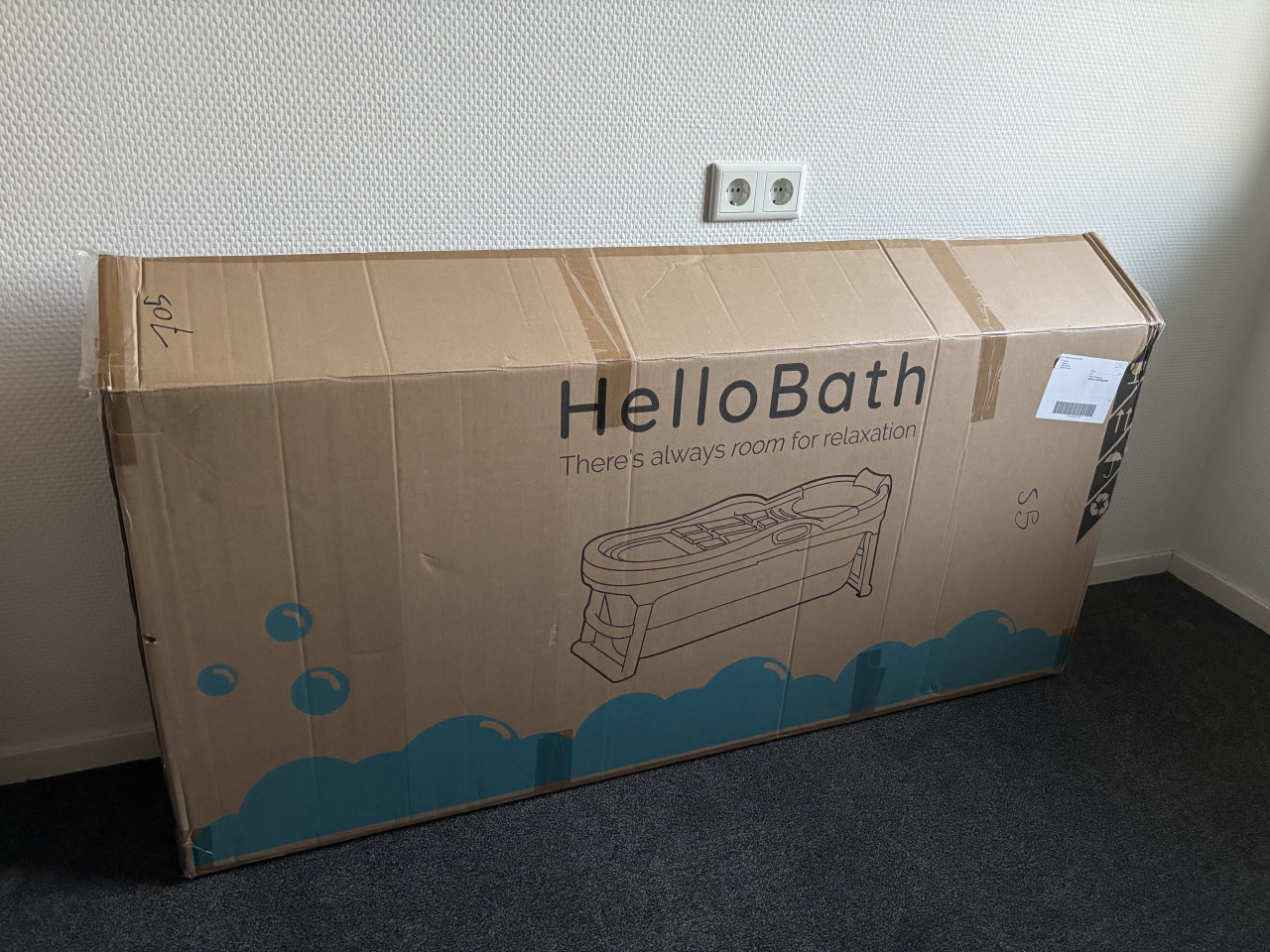 Opvouwbaar bad / HelloBath - In Nieuwstaat
