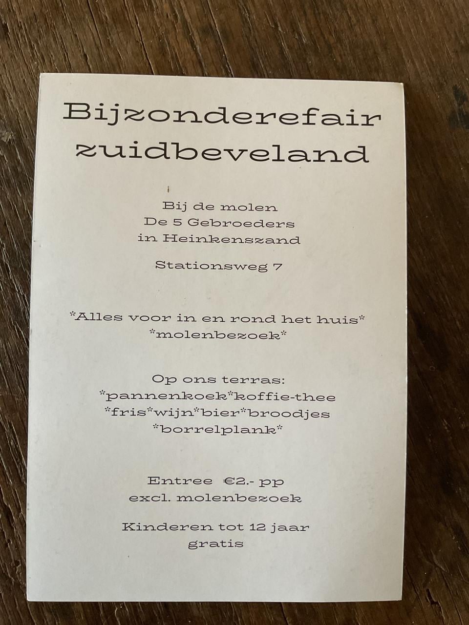 Bijzondere fair Zuid Beveland 9 mei