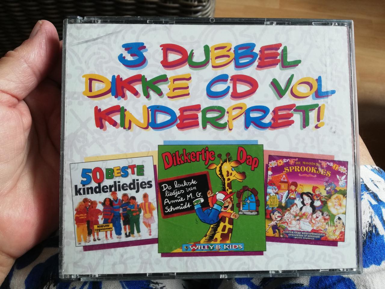 3 dubbel dikke CD vol kinderpret!