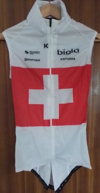 Katusha dames wielrenners shirt maat M.