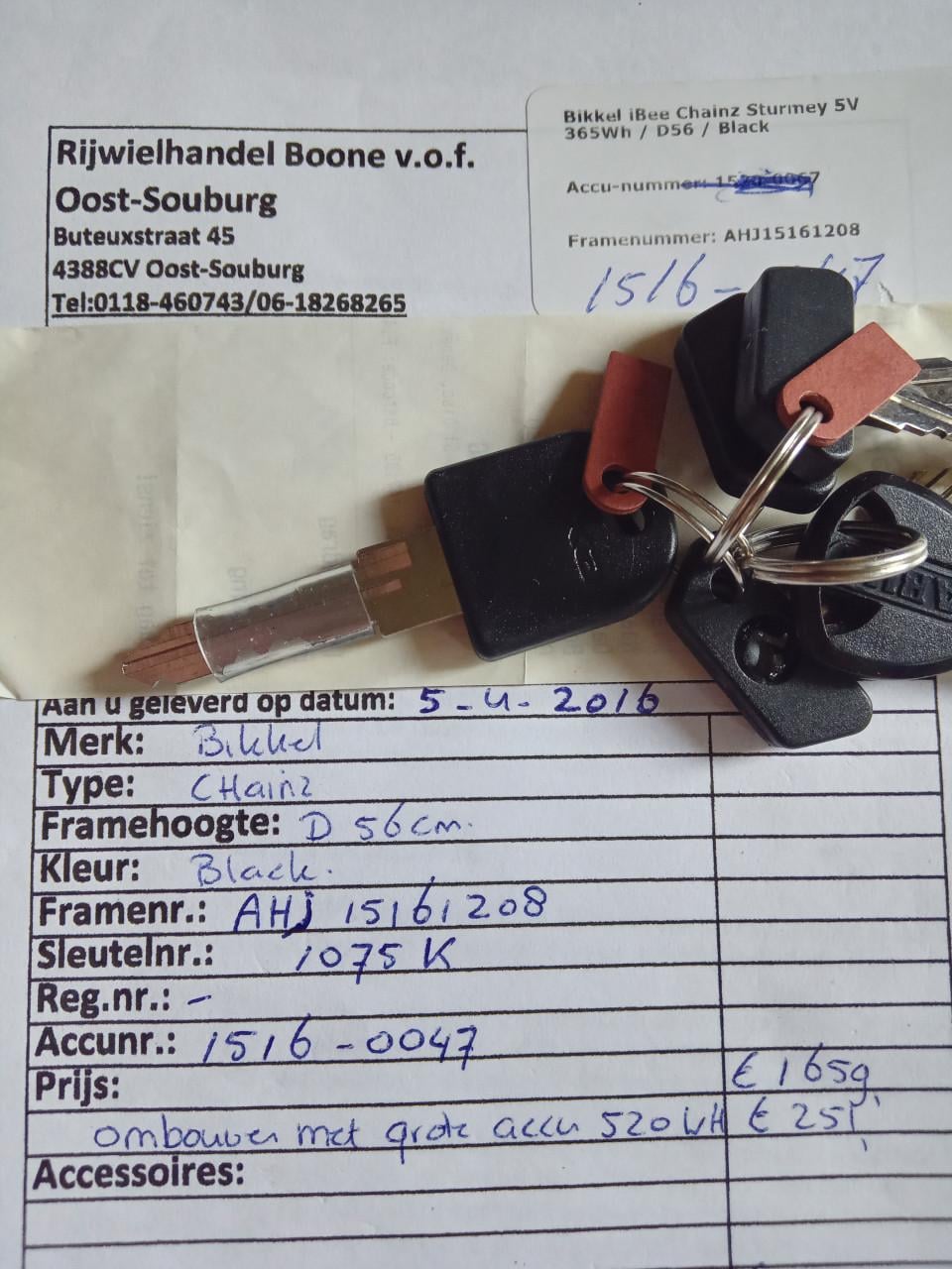 Bikkel Chainz, grote actie radius-  KOOPJE