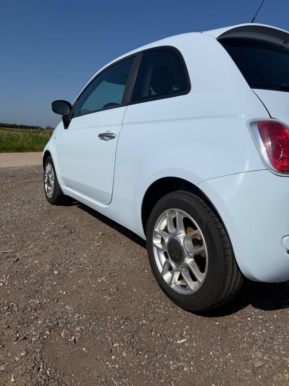 Nette Fiat 500 1,2 babyblue NWE APK, grote beurt Sport velgen