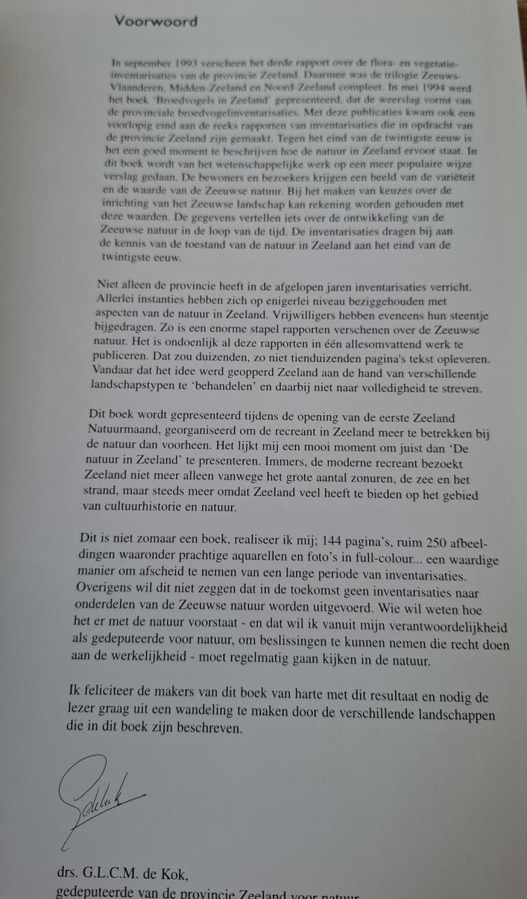 Natuur in Zeeland,  tussen zee en zoom, door Winant Halfwerk
