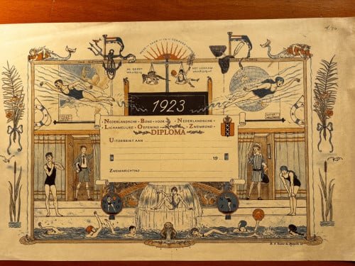 Zwemdiploma 1923