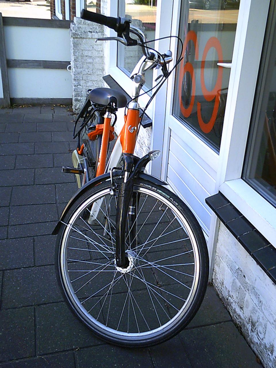 Gebruikte Sparta damesfiets 48cm 8 versnellingen