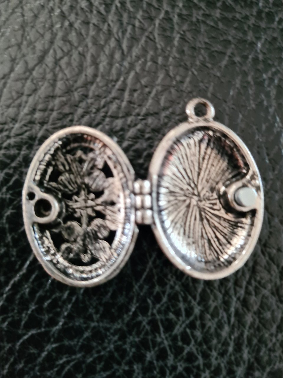 Mooie en oude foto hanger voor aan een ketting