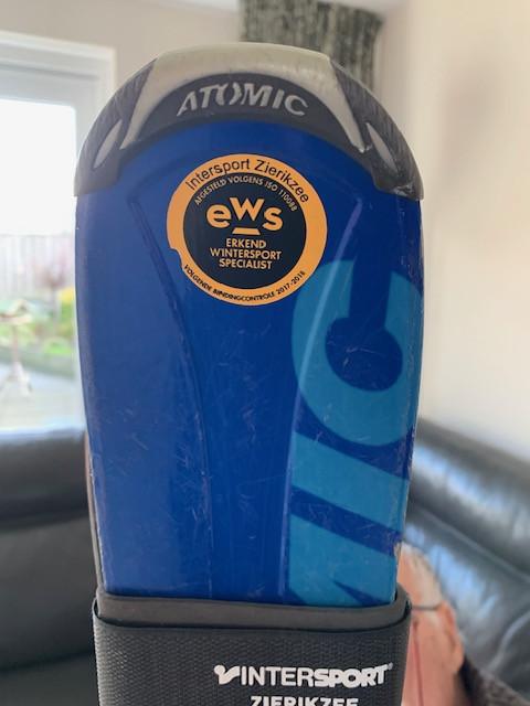 Skies lengte 1,50m inclusief tas