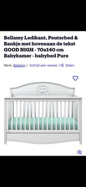 Doorgroei ledikant en commode