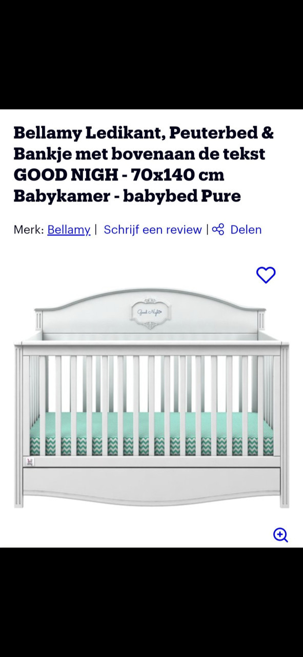 Doorgroei ledikant en commode