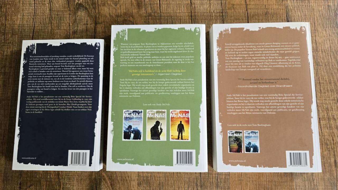 Complete Tom Buckingham thrillercollectie – Andy McNab