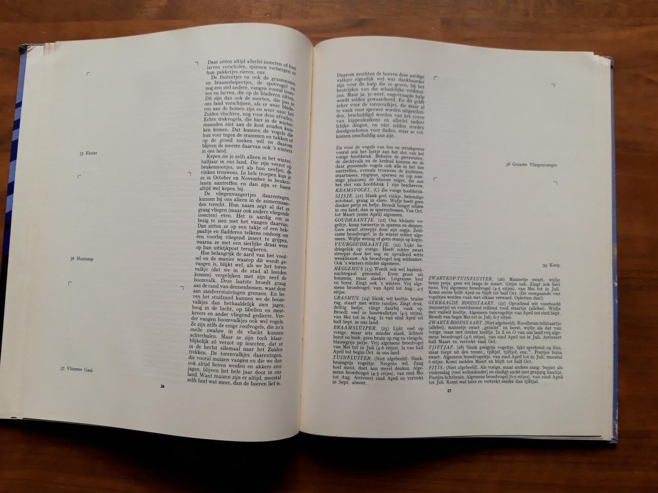 Plaatjesalbum: Vogelleven 1952