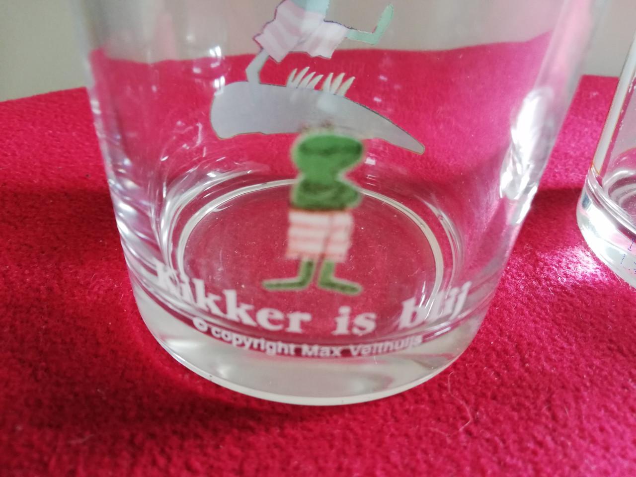 Kikker en zijn vriendjes glazen
