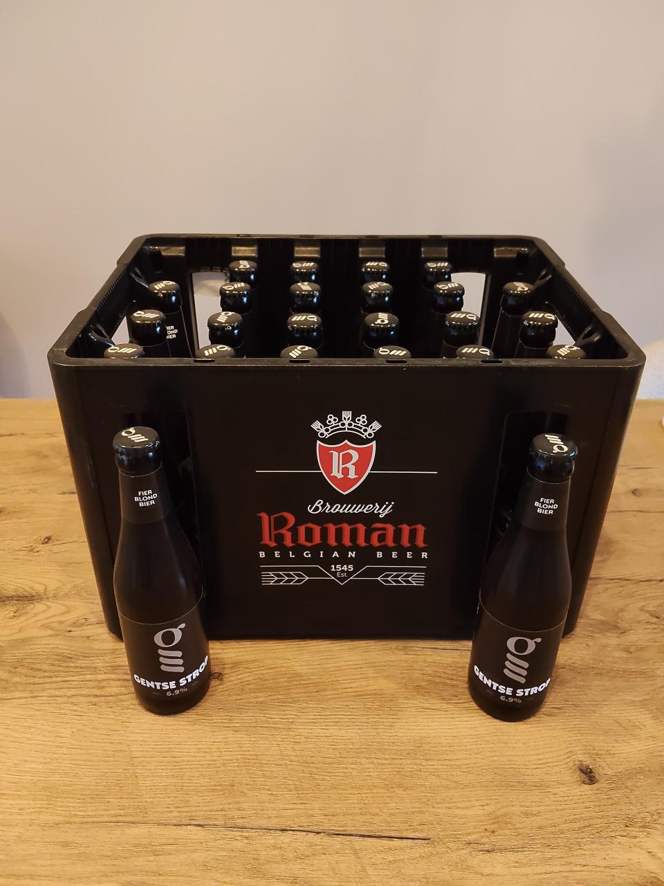 Krat Gentse Strop Blond bier