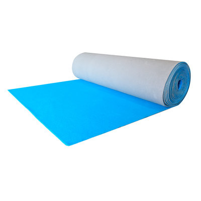 Blauwe loper voor opening of feest
