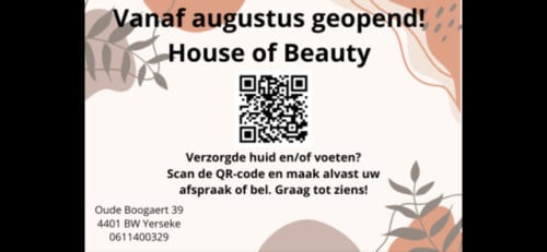 Vanaf augustus geopend
