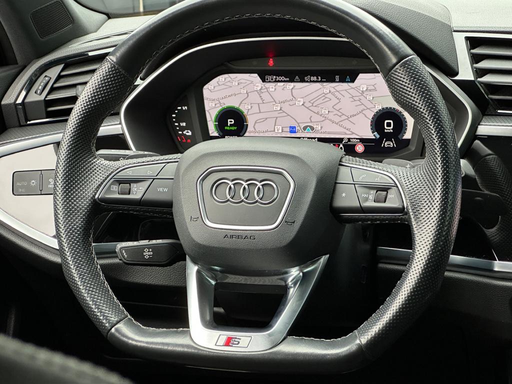 Audi Q3 sportback 45 tfsi e s-line | camera | black optiek | trekhaak | dod