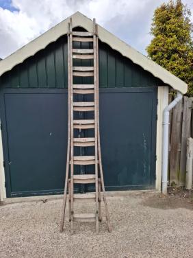 Houten ladder