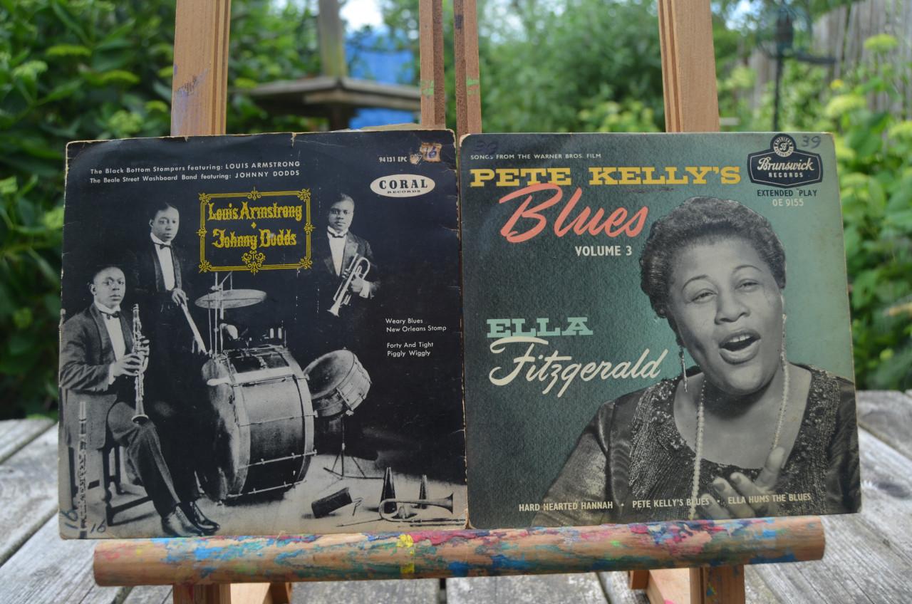 Ca. 80 Jazz singles jaren '50, '60, '70 (2)
