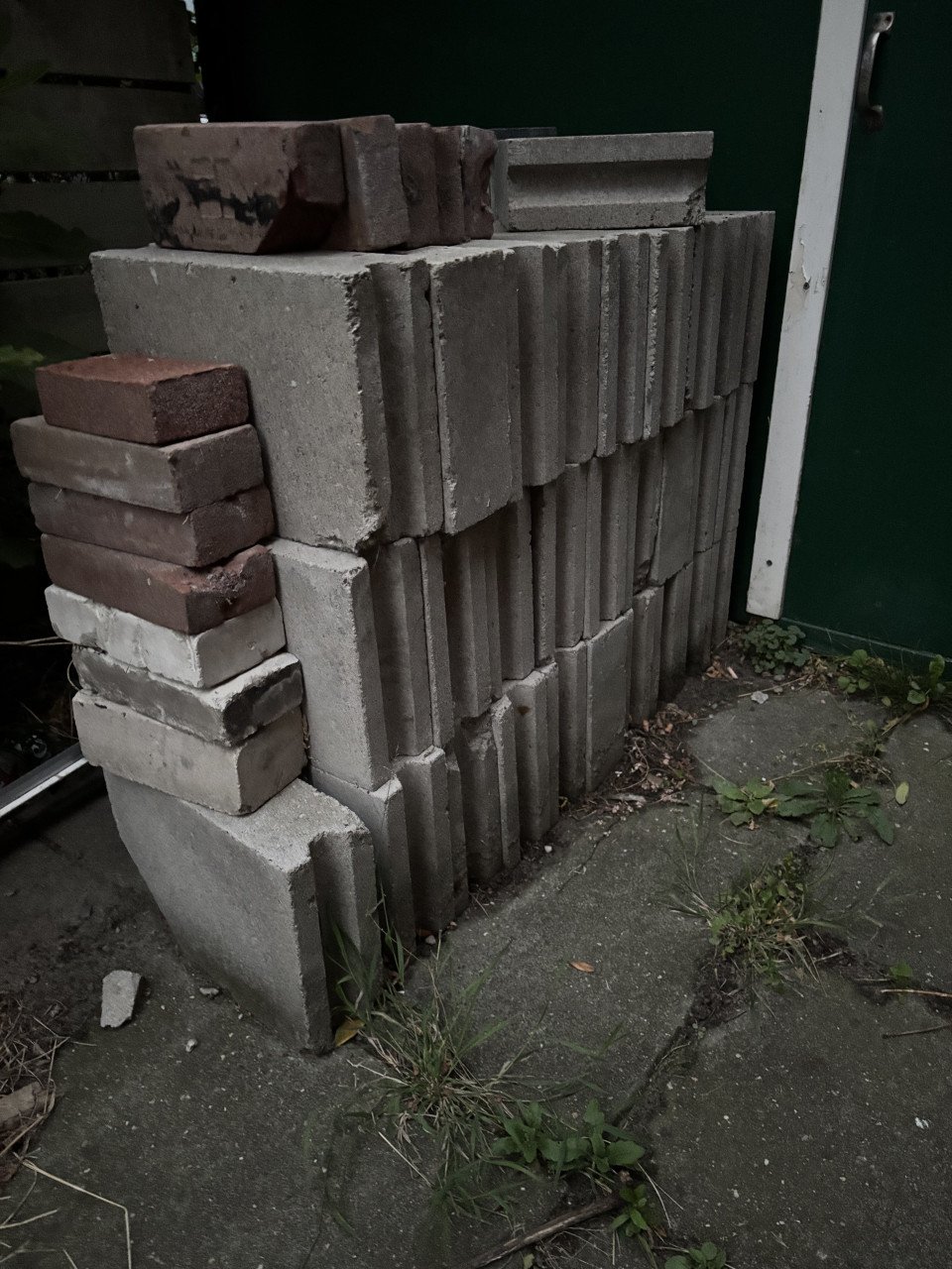 Stenen blokken