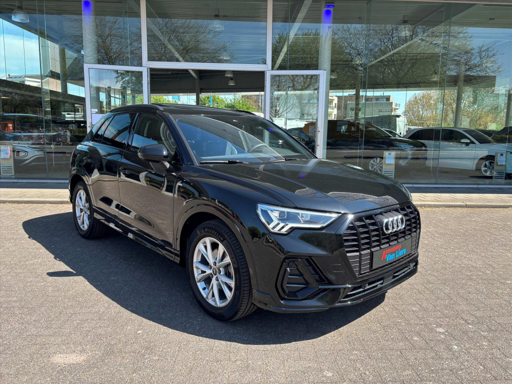 Audi Q3 35 tfsi s-line |trekhaak|pano dak|acc|elek a klep| rijklaar incl ga