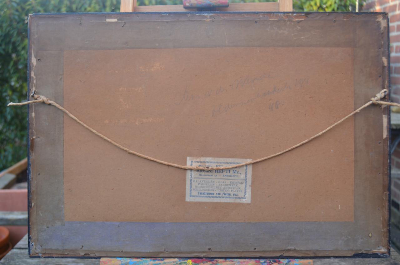 Parijse opticaprent Engels tafereeltje ca 1780